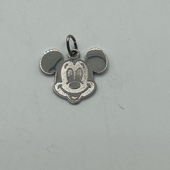 Sterling silver Mickey Mouse charm Pendant - Picture 2 of 3